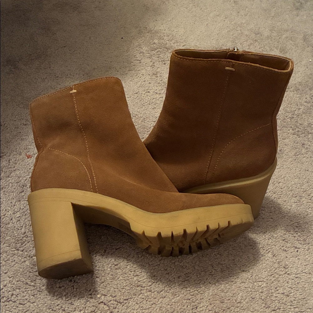 Dolce Vita Brown Heeled Boots